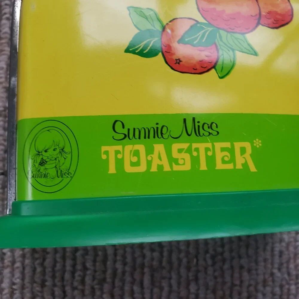 Vintage Toy Toaster Sunnie Miss Ohio Art Company
